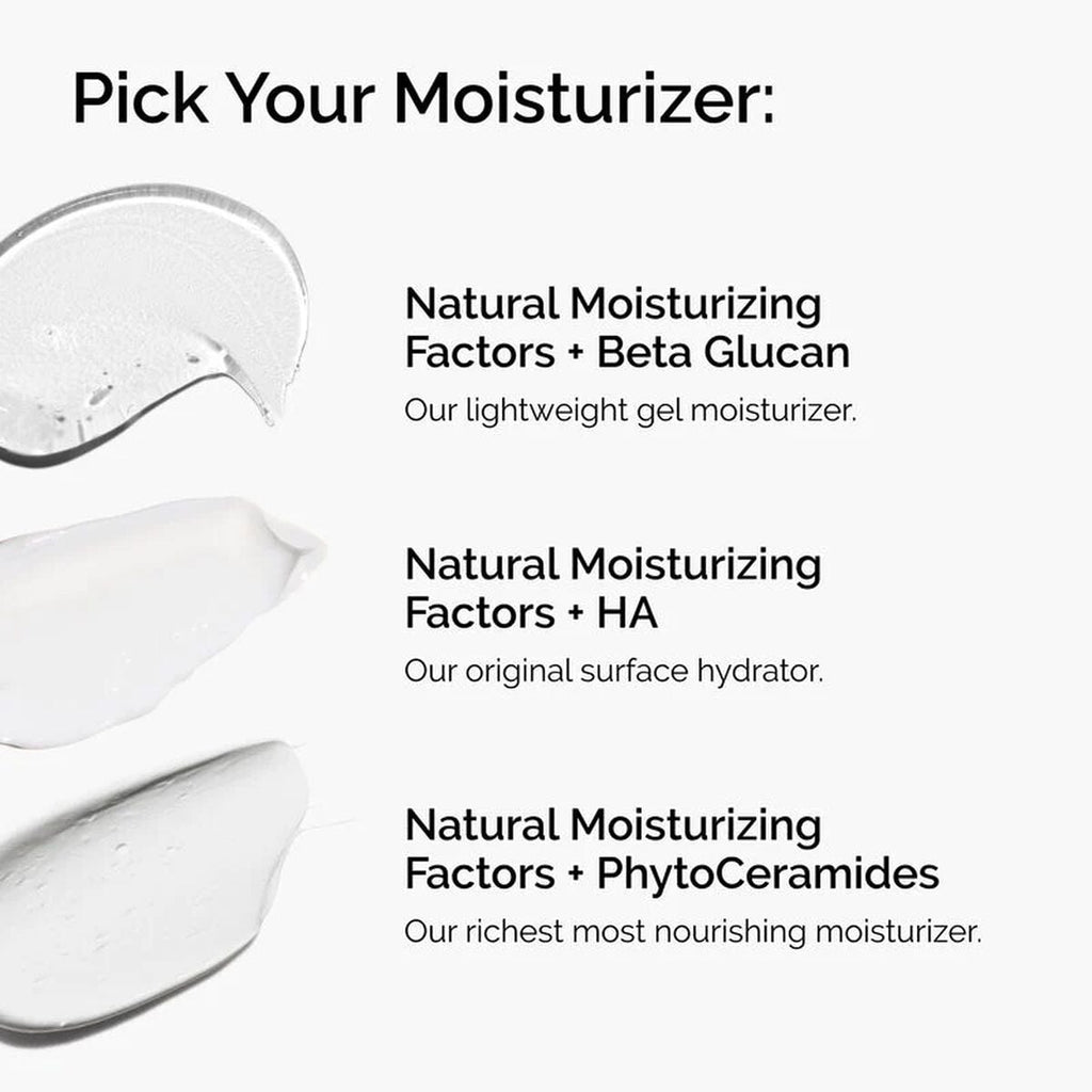 Three moisturizers to choose from
