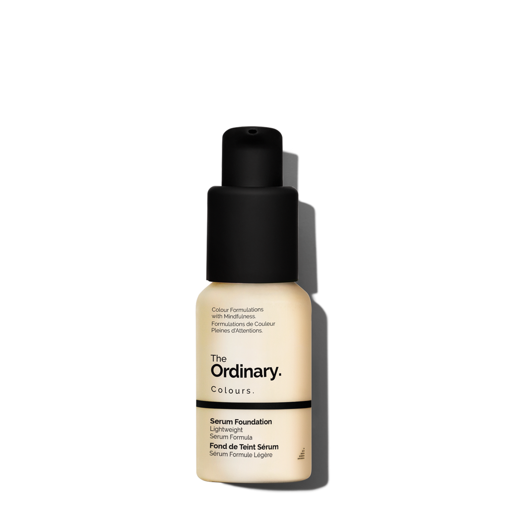 The Ordinary Serum Foundation lightweight pigment with moderate coverage
